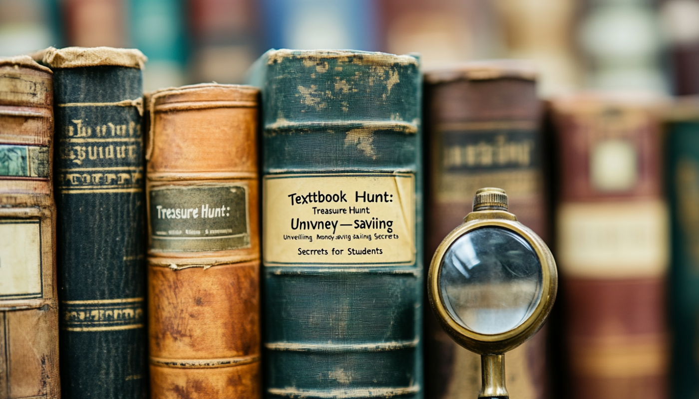 "Textbook Treasure Hunt: Unveiling Money-Saving Secrets for Students"