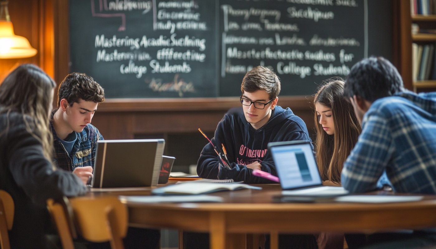 "Unlocking Academic Success: Mastering Effective Study Techniques for College Students"