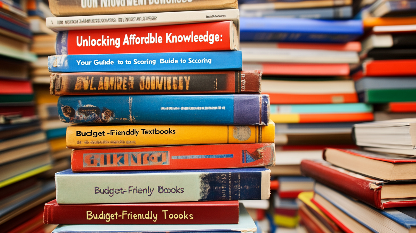 Unlocking Affordable Knowledge: Your Guide to Scoring Budget-Friendly Textbooks