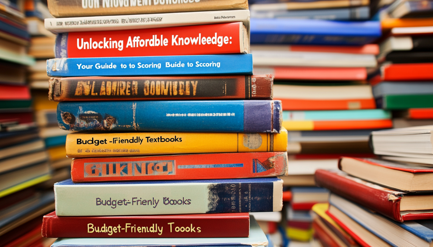 "Unlocking Affordable Knowledge: Your Guide to Scoring Budget-Friendly Textbooks"