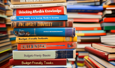 "Unlocking Affordable Knowledge: Your Guide to Scoring Budget-Friendly Textbooks"