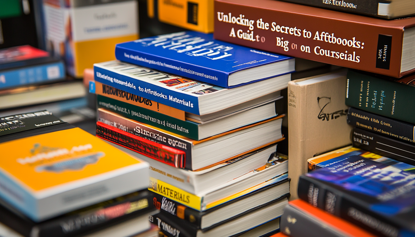 "Unlocking the Secrets to Affordable Textbooks: A Guide to Saving Big on Course Materials"