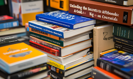 "Unlocking the Secrets to Affordable Textbooks: A Guide to Saving Big on Course Materials"