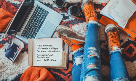 "The Ultimate College Survival Guide: Navigating Academics, Social Life, and Self-Care"