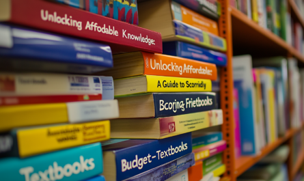 "Unlocking Affordable Knowledge: A Guide to Scoring Budget-Friendly Textbooks"