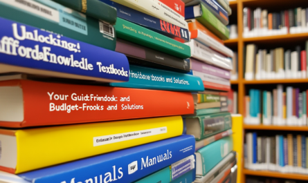 "Unlocking Affordable Knowledge: Your Guide to Budget-Friendly Textbooks and Solutions Manuals"