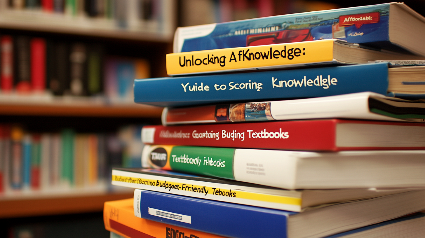 Unlocking Affordable Knowledge: Your Guide to Scoring Budget-Friendly Textbooks