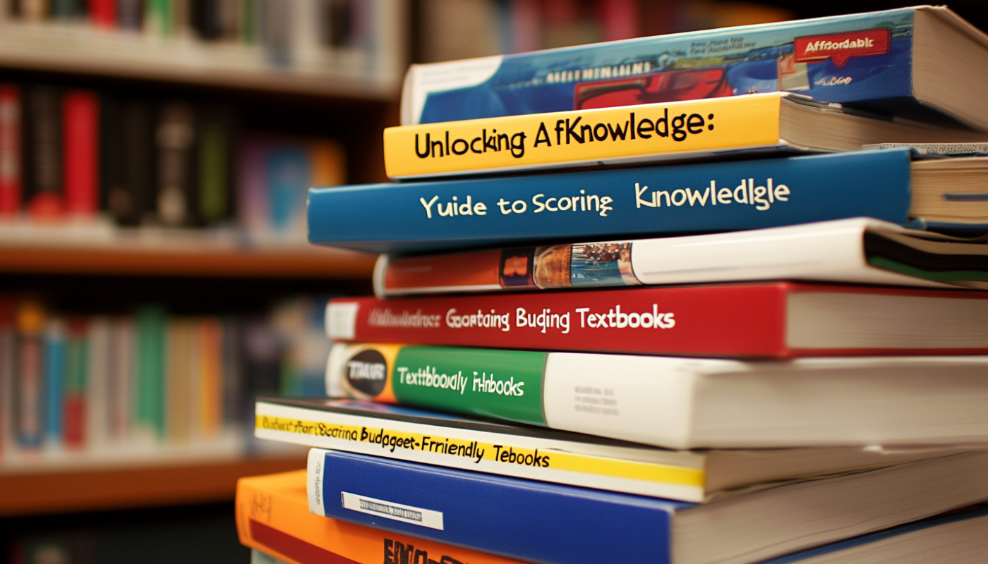 "Unlocking Affordable Knowledge: Your Guide to Scoring Budget-Friendly Textbooks"