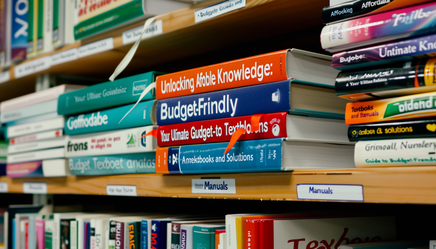 "Unlocking Affordable Knowledge: Your Ultimate Guide to Budget-Friendly Textbooks and Solutions Manuals"