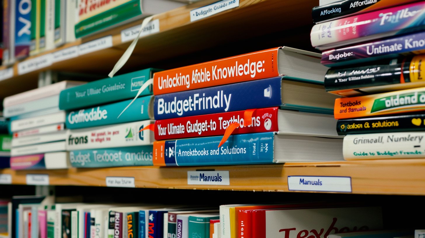 Unlocking Affordable Knowledge: Your Ultimate Guide to Budget-Friendly Textbooks and Solutions Manuals