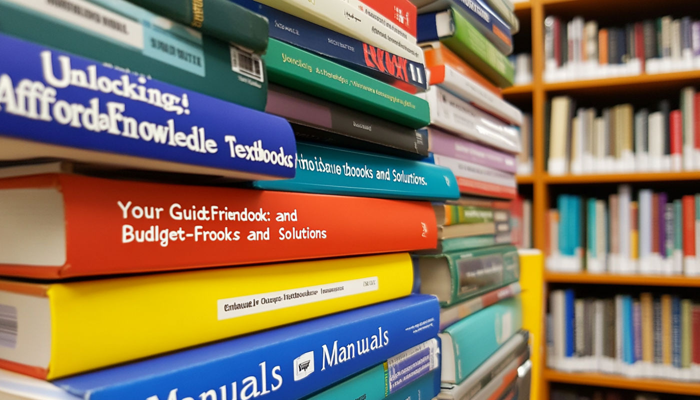 "Unlocking Affordable Knowledge: Your Guide to Budget-Friendly Textbooks and Solutions Manuals"