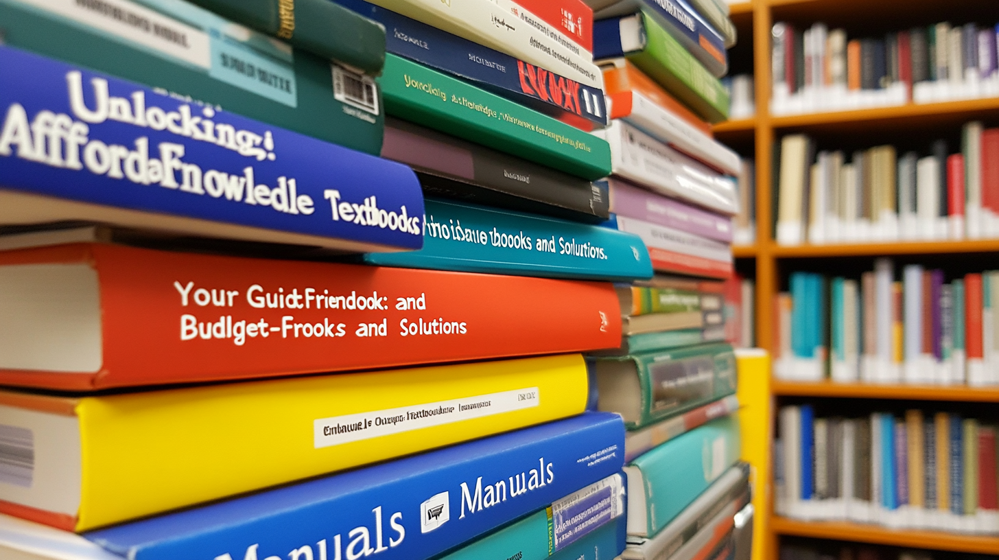 Unlocking Affordable Knowledge: Your Guide to Budget-Friendly Textbooks and Solutions Manuals